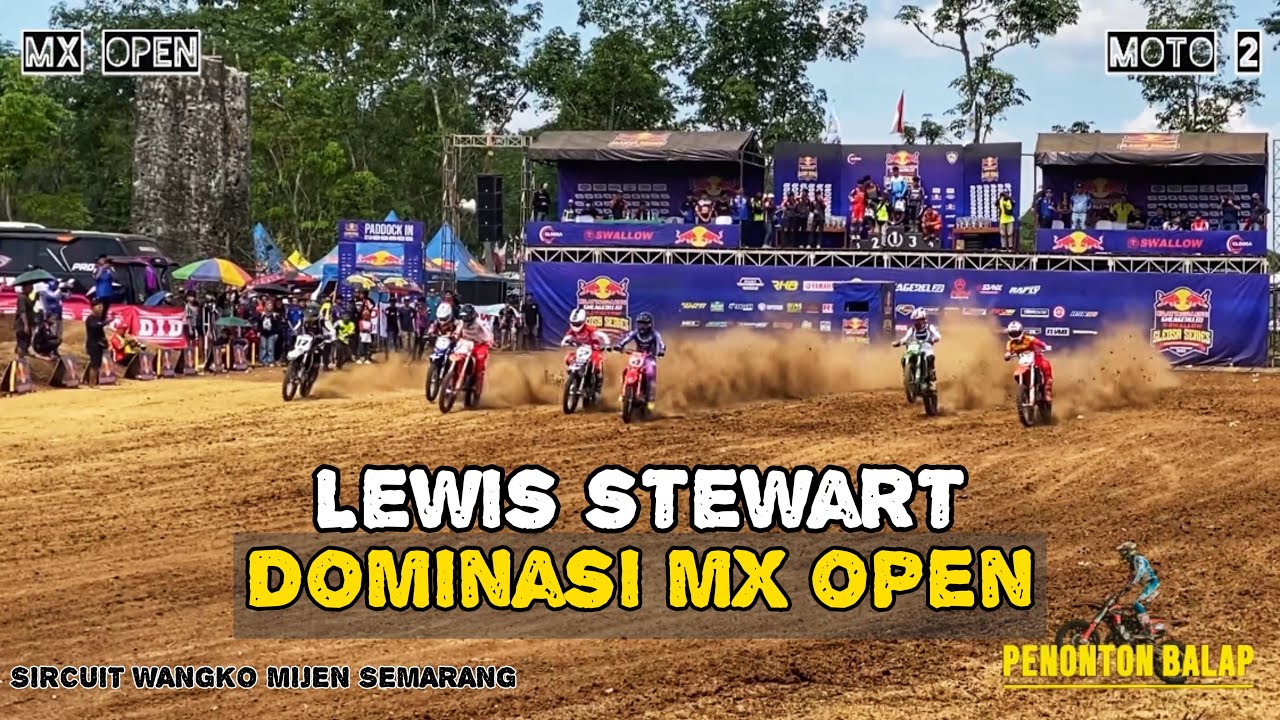 MX OPEN MOTO 2 CLEOSA SERIES ROUND 4 SIRCUIT WANGKO MIJEN SEMARANG
