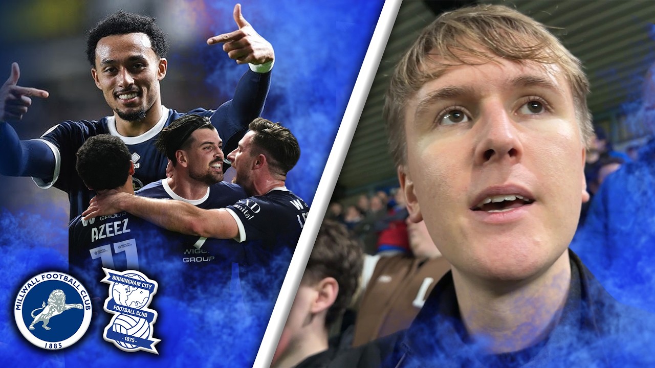 Azeez & Millwall DOMINATE 10 Men Blues | Millwall 3-0 Birmingham City