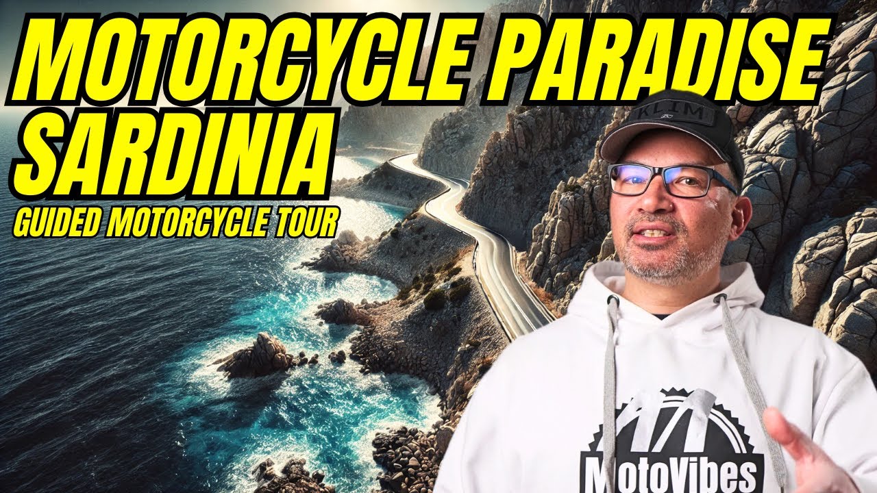 MOTORCYCLE PARADISE SARDINIA Guided Motorcycle Tour // MotoVibes Travel