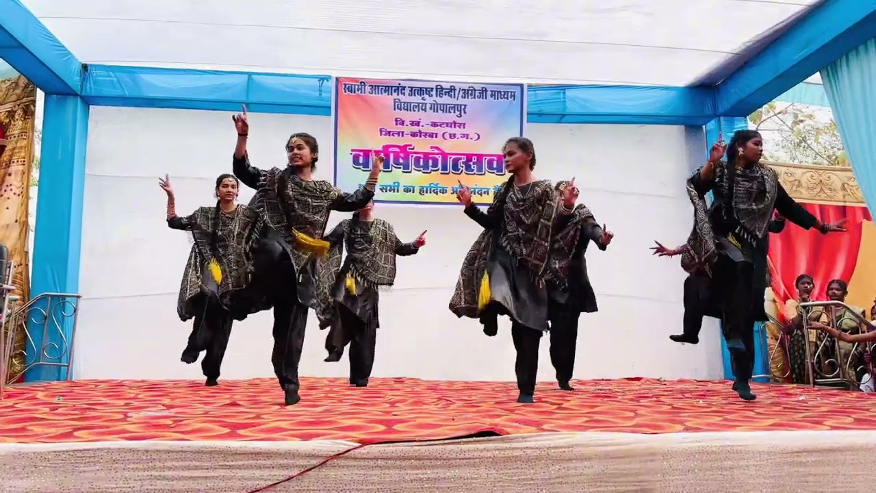 A vibrant Punjabi dance performance by our talented girls✨