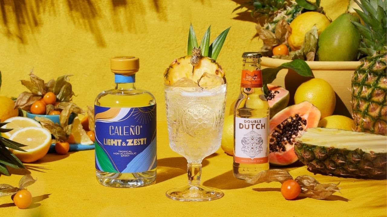 Cale&ntilde;o Light & Zesty with Tonic