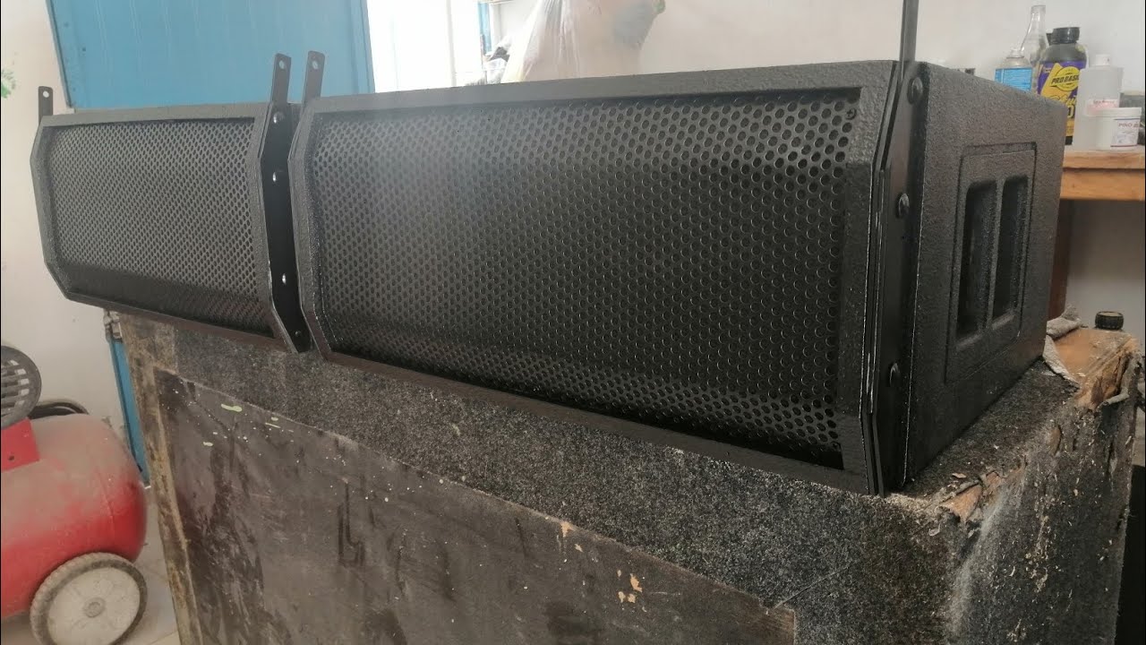 ASÍ HICIMOS ESTOS LINEALES PARA 2 BOCINAS DE 8 PULGADAS