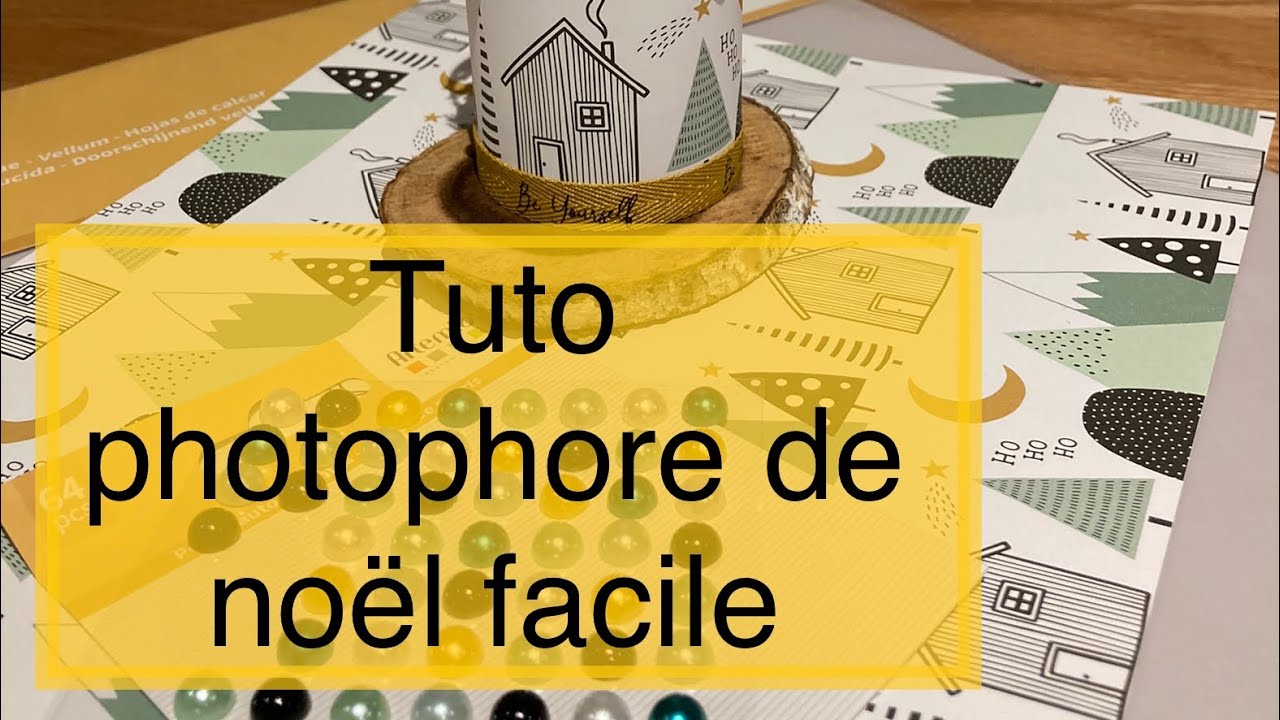 Tuto photophore bougeoir de noël facile home deco décoration de table diy DT Custodeco scrapbooking