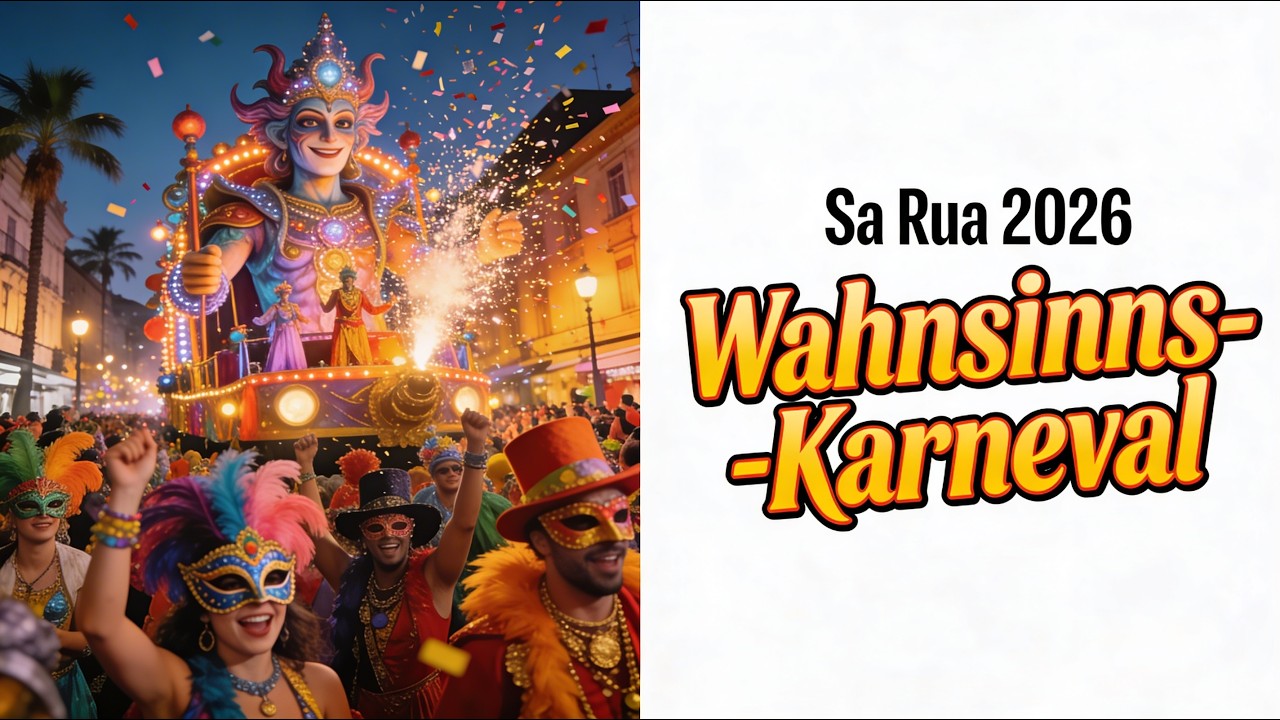 Sa Rua 2026: Wahnsinns-Karneval in Palma! 🎭🔥 Karnevalsumzug in Palma - Pure Lebensfreude