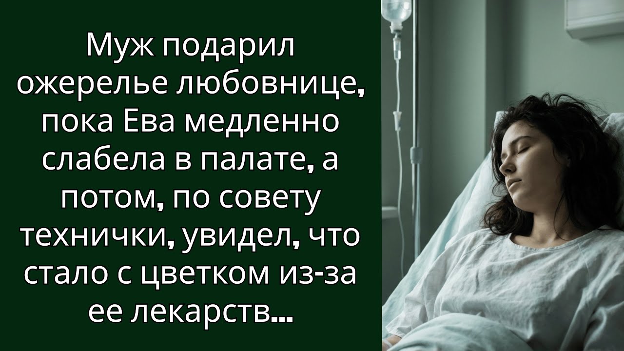 Он дарил ожерелье любовнице, пока Ева угасала… и увидел, что лекарства сделали с цветком