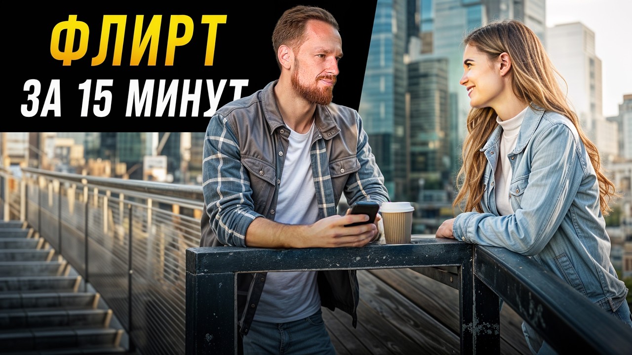 Научись флиртовать за 15 минут (работает всегда)