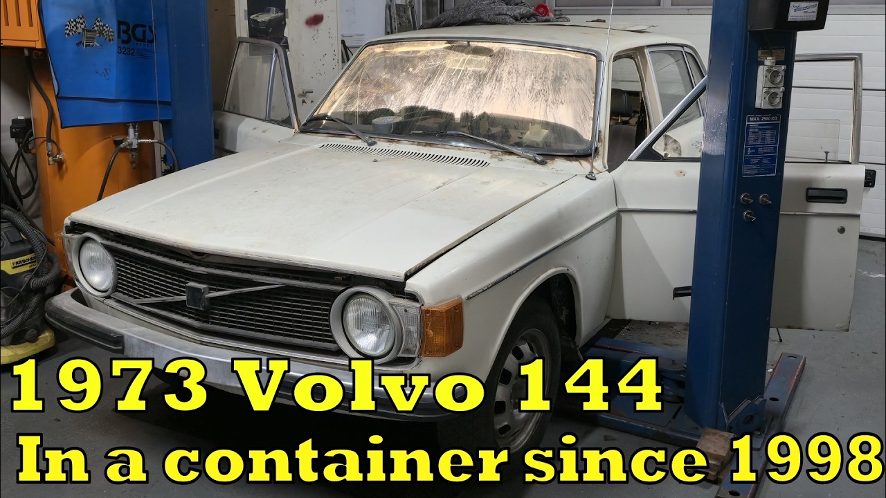 Заведется ли этот старый Volvo 140 1973 года выпуска спустя 27 лет?