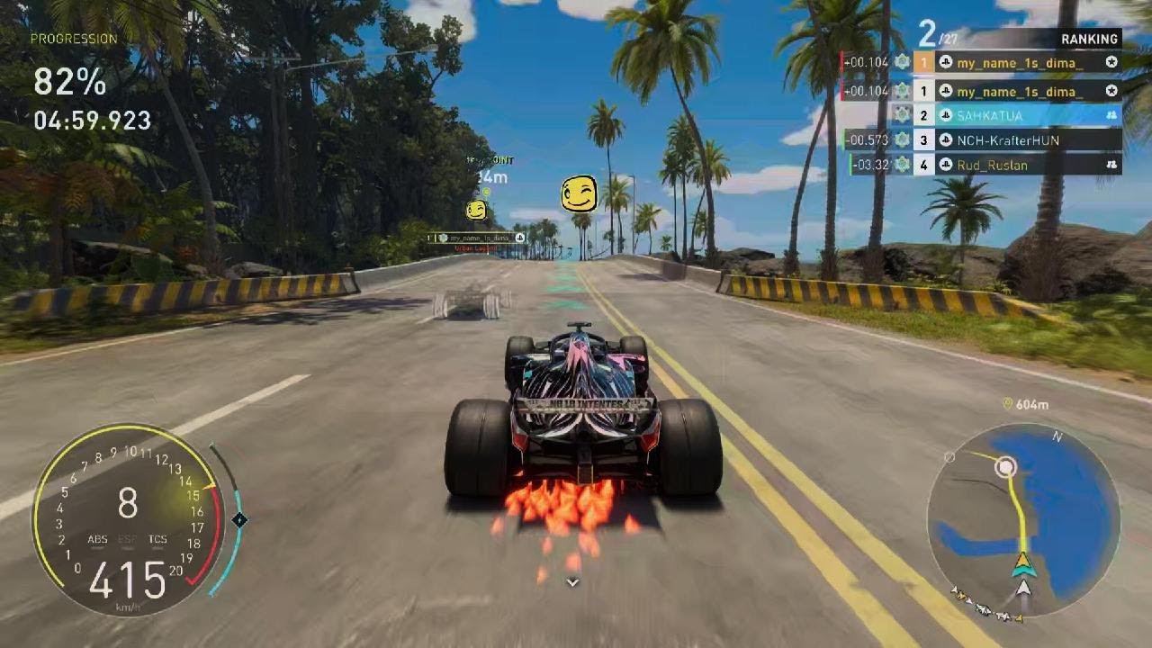 No collusion GrandRace-P1&P2 FINISH with Crewmate🤩//THE CREW MOTORFEST