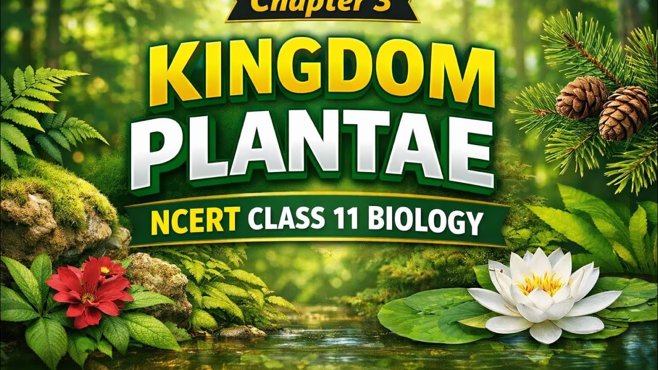 Class 11 Biology | Kingdom Plantae – Algae (3.1) | NCERT | NEET*Part 1*