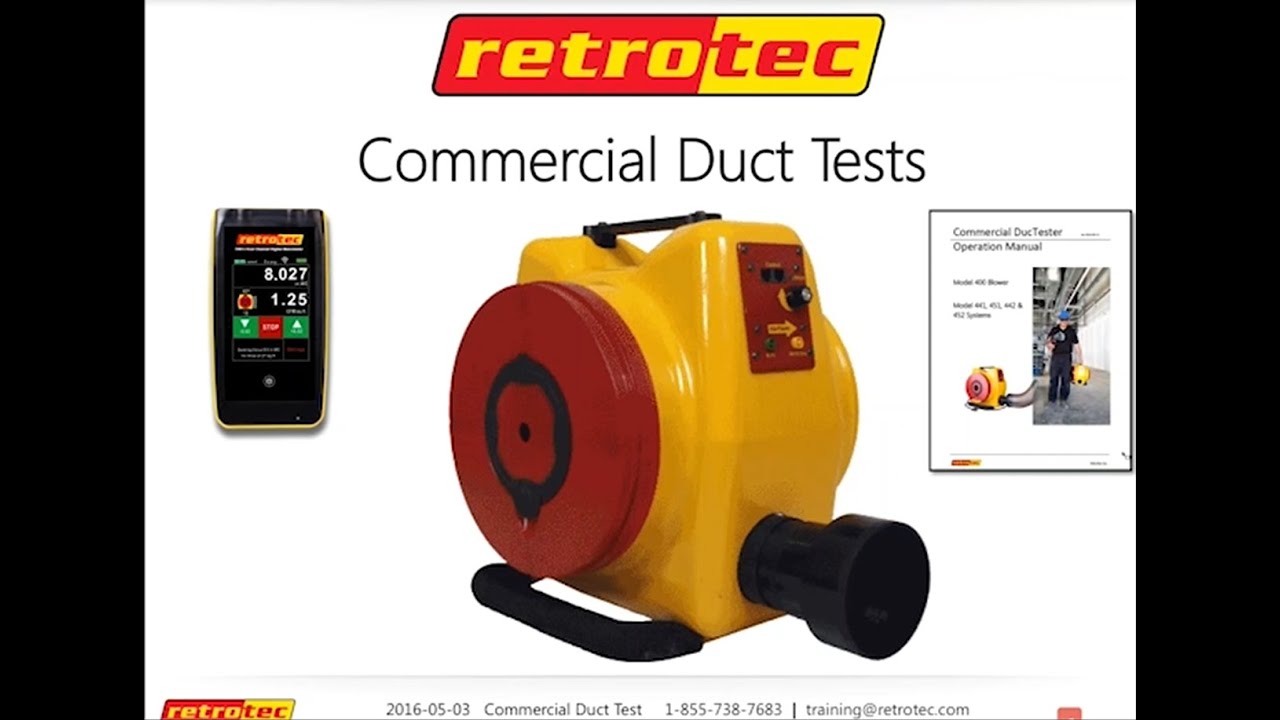 Commercial Duct Testing (May 3, 2016)