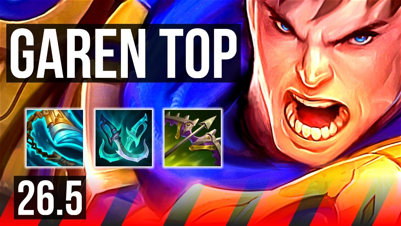 GAREN vs ZAAHEN (TOP) | 55K damage | KR Diamond | 26.5