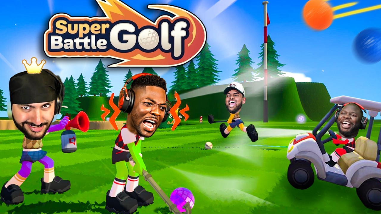WE MIGHT ACTUALLY BOX OVER THIS GAME! (Super Battle Golf w/ @tonystatovci)