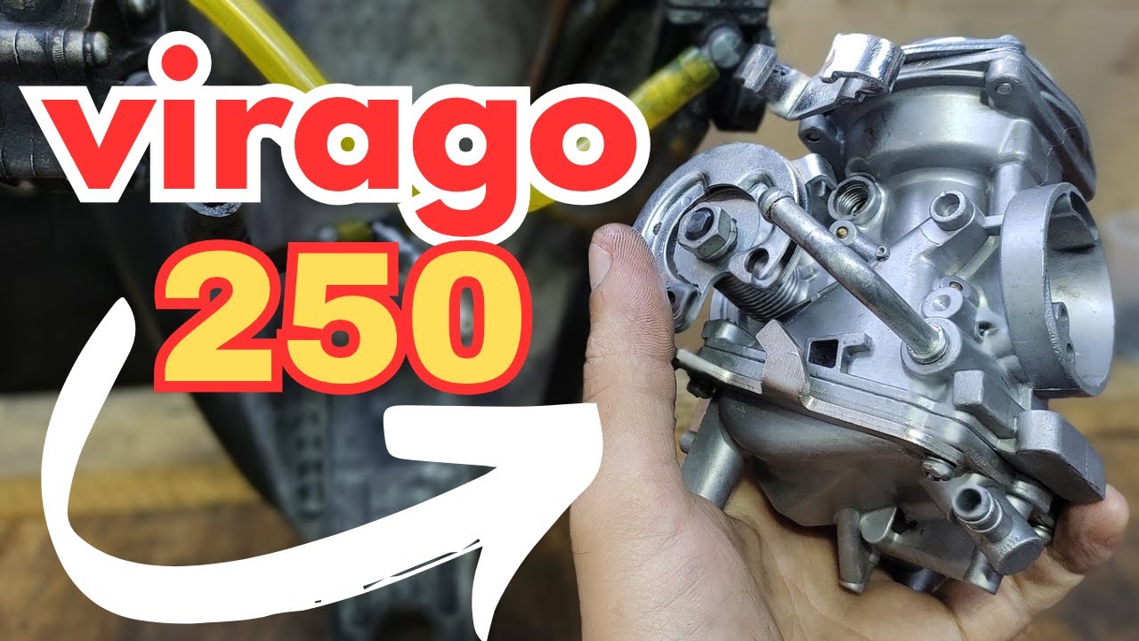 Resolvendo problemas do carburador da virago 250! Segredos e peculiaridades virago 250!