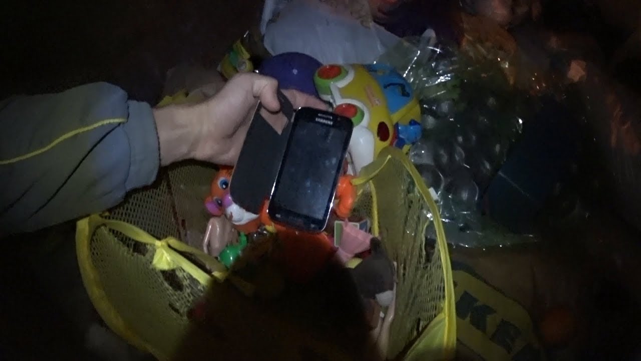 Мои находки в мусорных баках! Нашёл ноутбук! Крутые видеокарты! Samsung Galaxy s4! И многое другое!