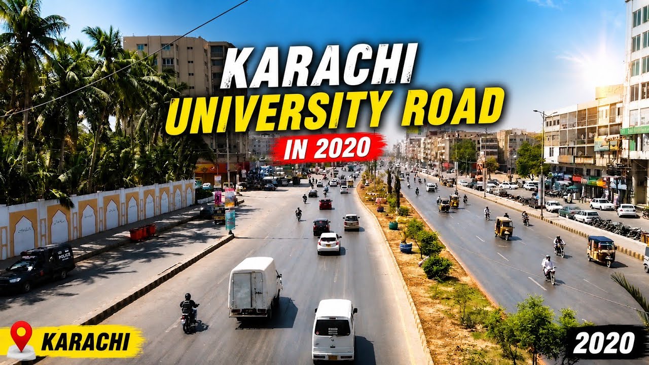 Karachi 2020 Throwback 🇵🇰 | University Road Was So Different!