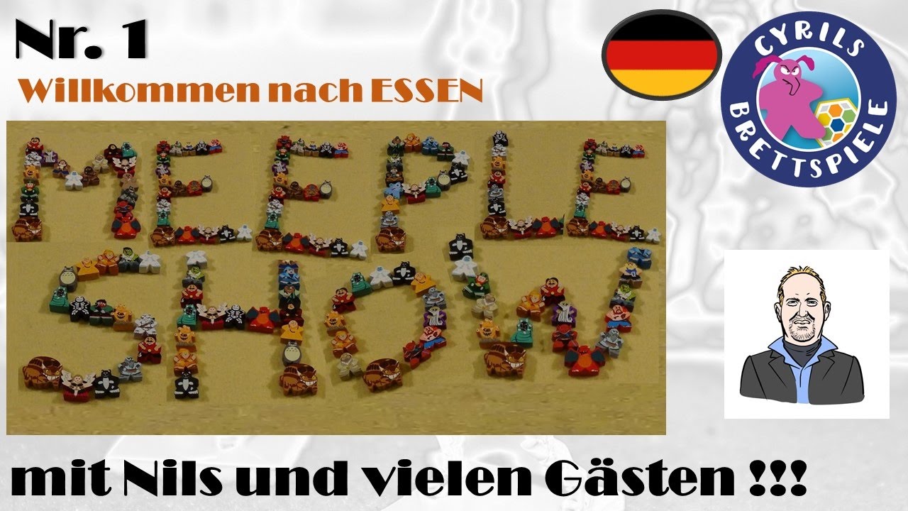 Die Meeple Show Nr 1 - Willkommen nach ESSEN