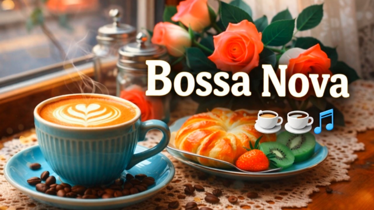 🌸 Sweet Morning Bossa Nova – Relaxing Café Jazz Music for Study & Chill ☕🎶