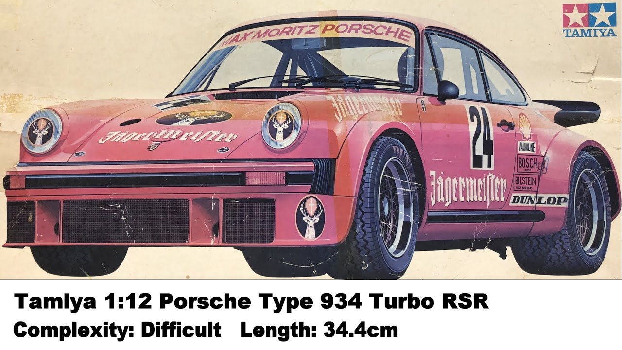 Tamiya 1:12 Porsche 934 RSR Turbo - Kit Review