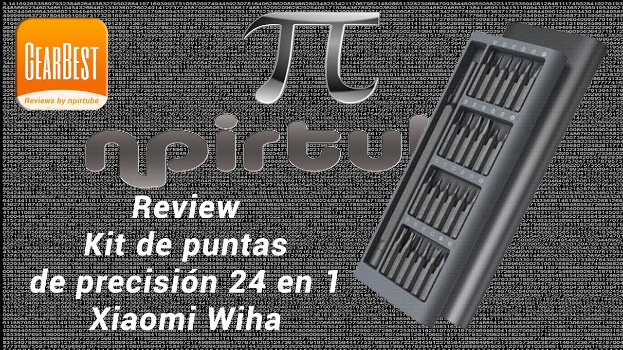 Review kit de puntas de precisi&oacute;n 24 en 1 Xiaomi Wiha