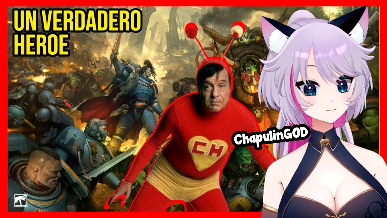 Tammy REACCIONA a EL VERDADERO PODER DEL CHAPULÍN COLORADO EN WARHAMMER 40K by @Engail talks