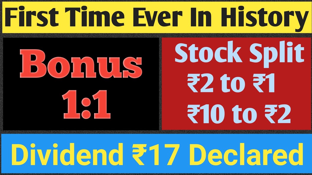 1:1 Bonus+₹17 Dividend Declared Today|Bonus,Split,dividend shares 2023#bonus#dividend#split#stocks