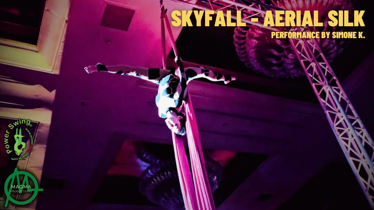 SKYFALL - PowerSwing Aerial Silk Performance by Simone K.