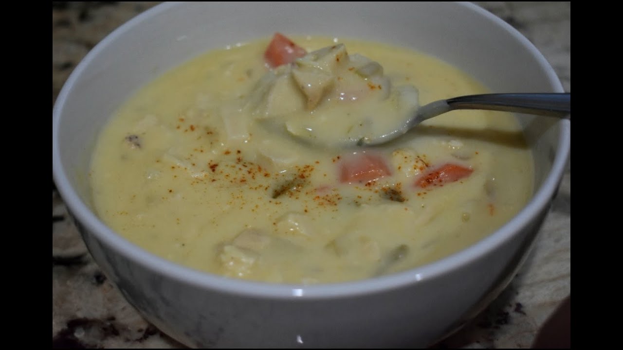 LA CREMA DE POLLO MÁS SABROSA QUE HARÁS.