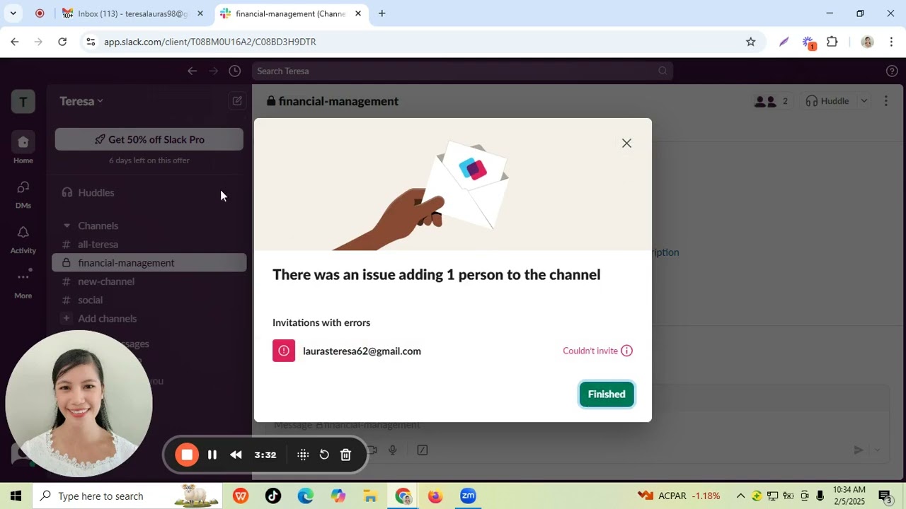 Workflow in Slack for Project Management