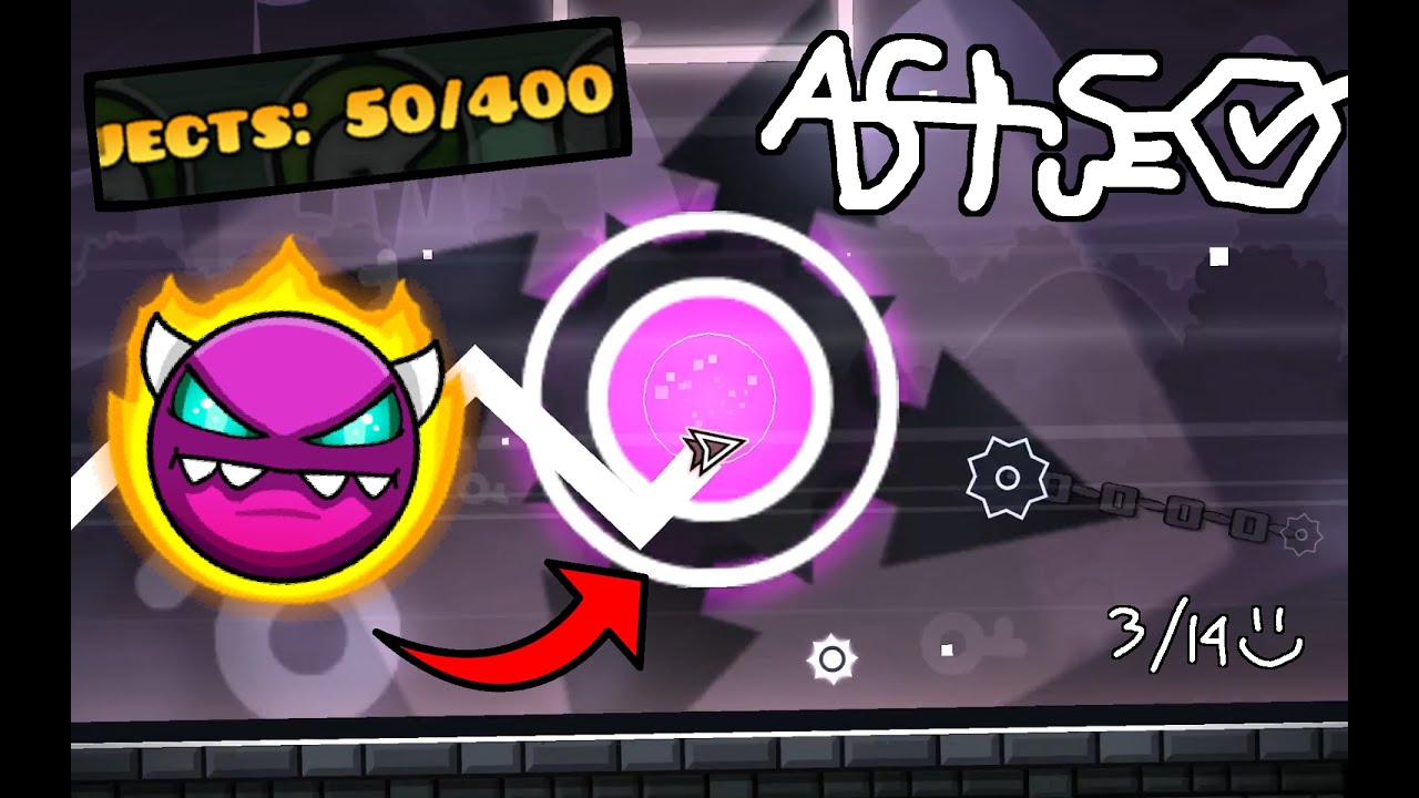 (50 OBJS) Abstruse by value1 (me) - Geometry Dash 2.2