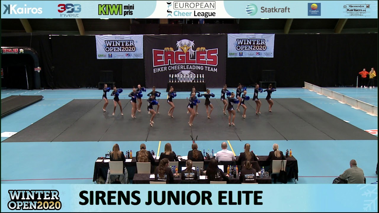 Winter Open 2020 - Sirens Junior Elite