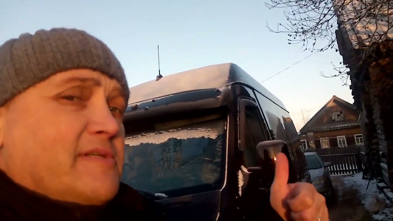 Мерседес Спринтер 212д  запуск  в -16*.