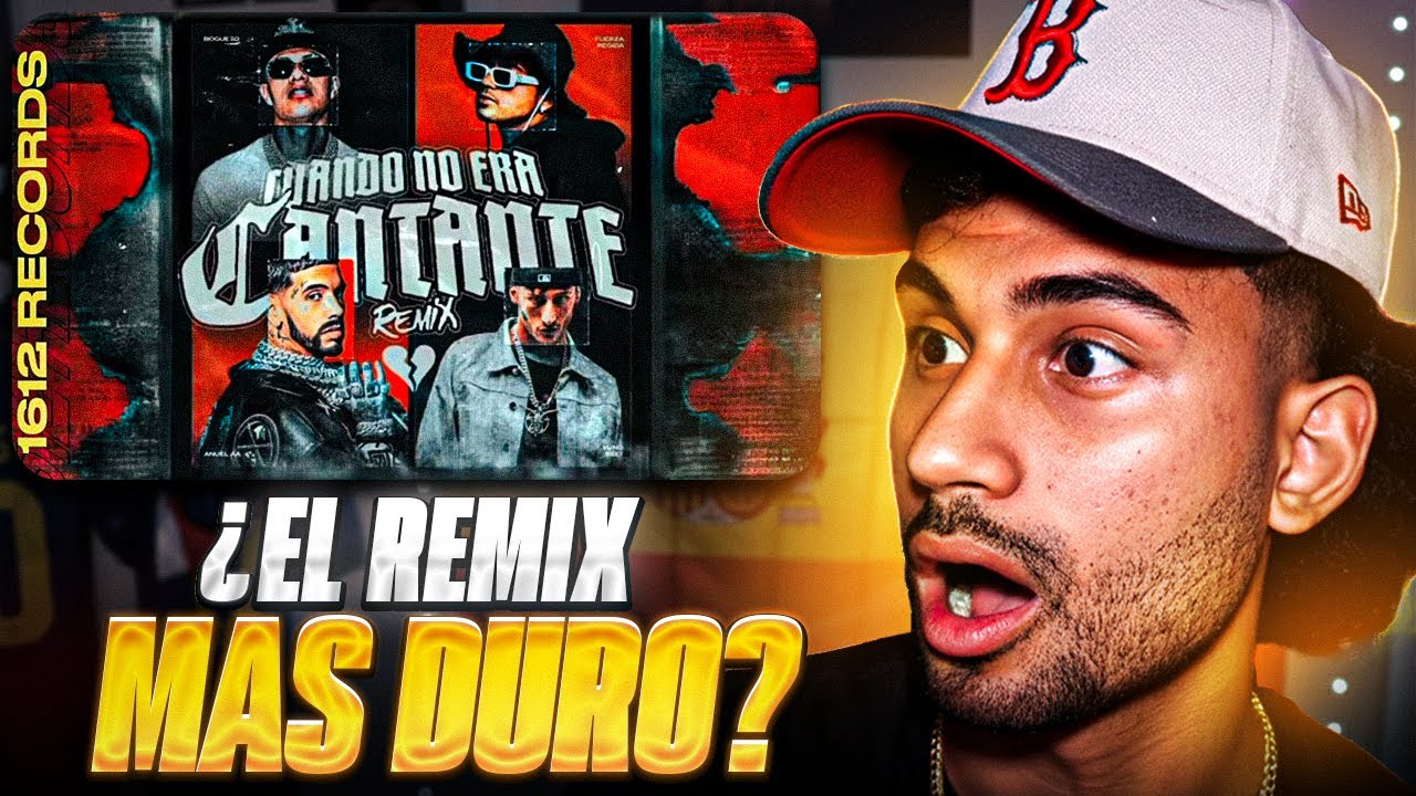 CUANDO NO ERA CANTANTE REMIX 🔥 (REACCION) - Anuel Aa x Yung Beef x Bagueto x Fuerza Regida