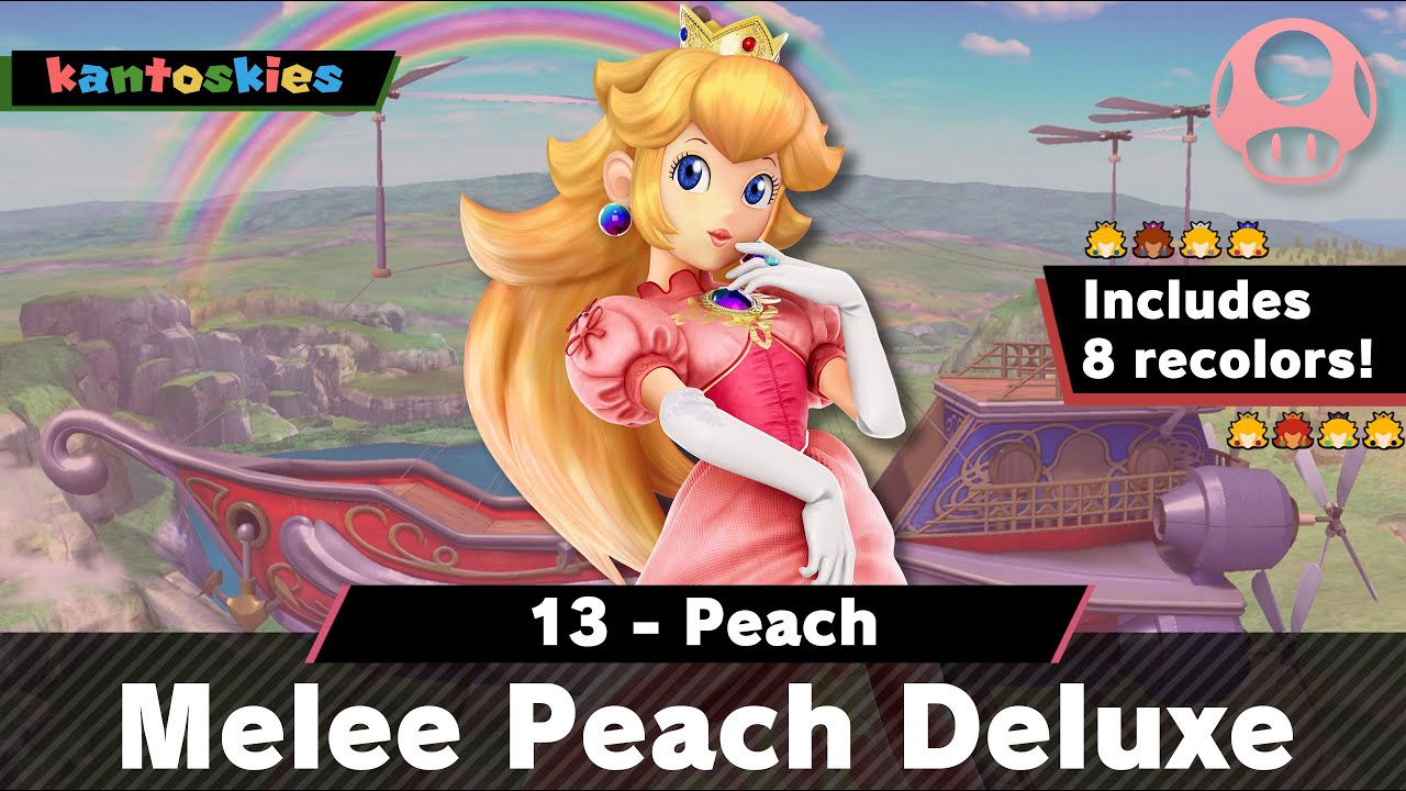 Melee Peach: Smash Ultimate Mod Showcase