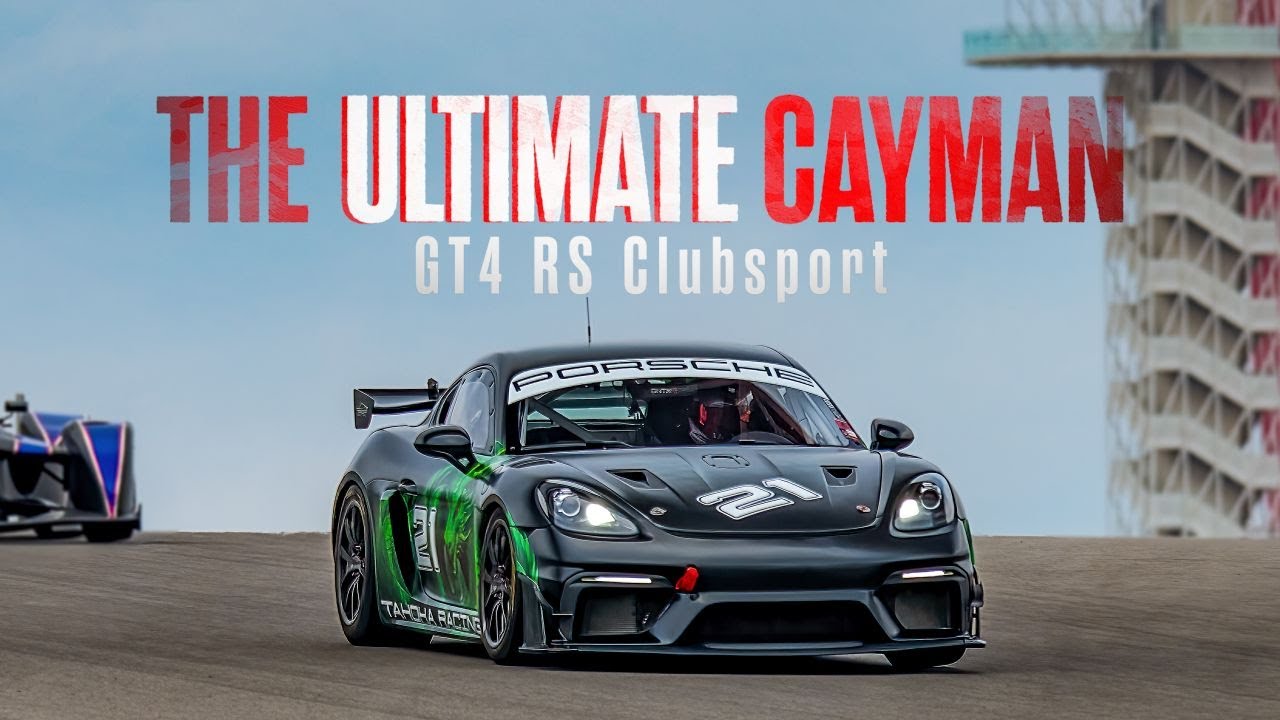 The ULTIMATE Cayman | GT4 RS Driver takes on a Clubsport