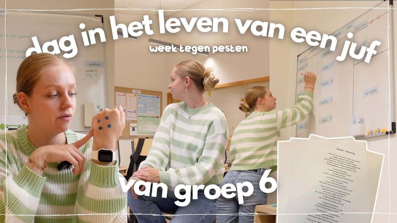 dag in mijn leven als juf van groep 6
