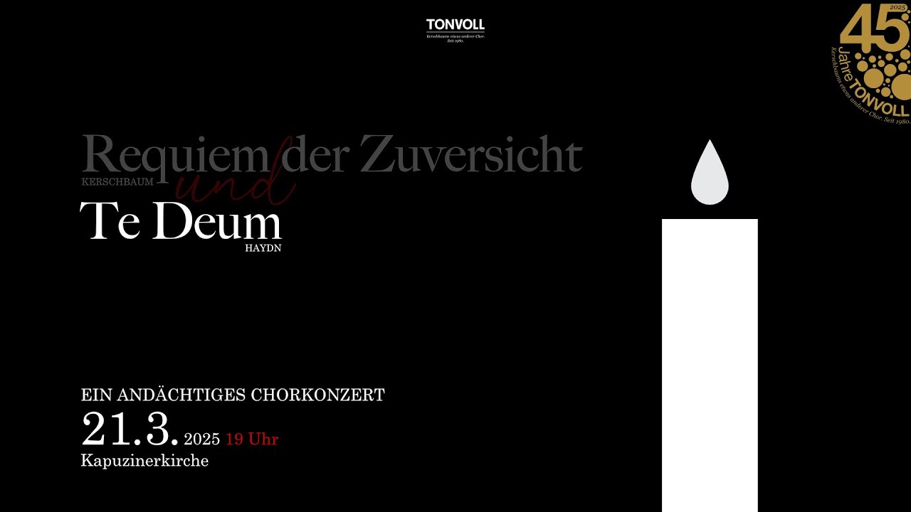 Joseph Haydn, Te Deum - TONVOLL LIVE