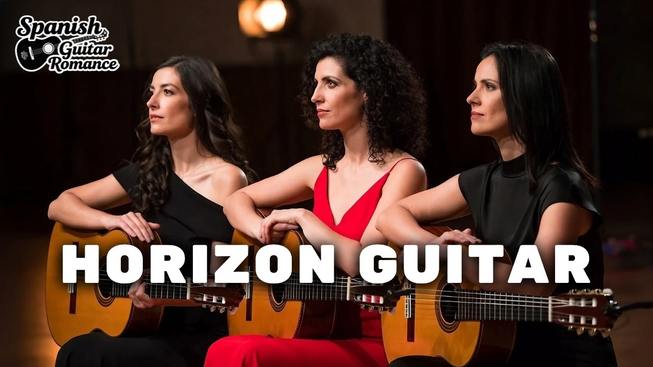 Horizon Guitar • 1 Hour Spanish Guitar Trio Instrumental for Calm & Reflection
