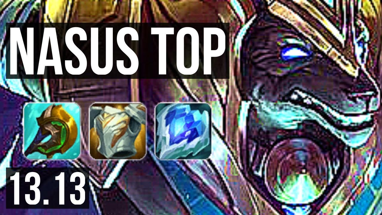 NASUS vs TRUNDLE (TOP) | 7 solo kills, 700+ games, 13/4/11 | KR Master | 13.13