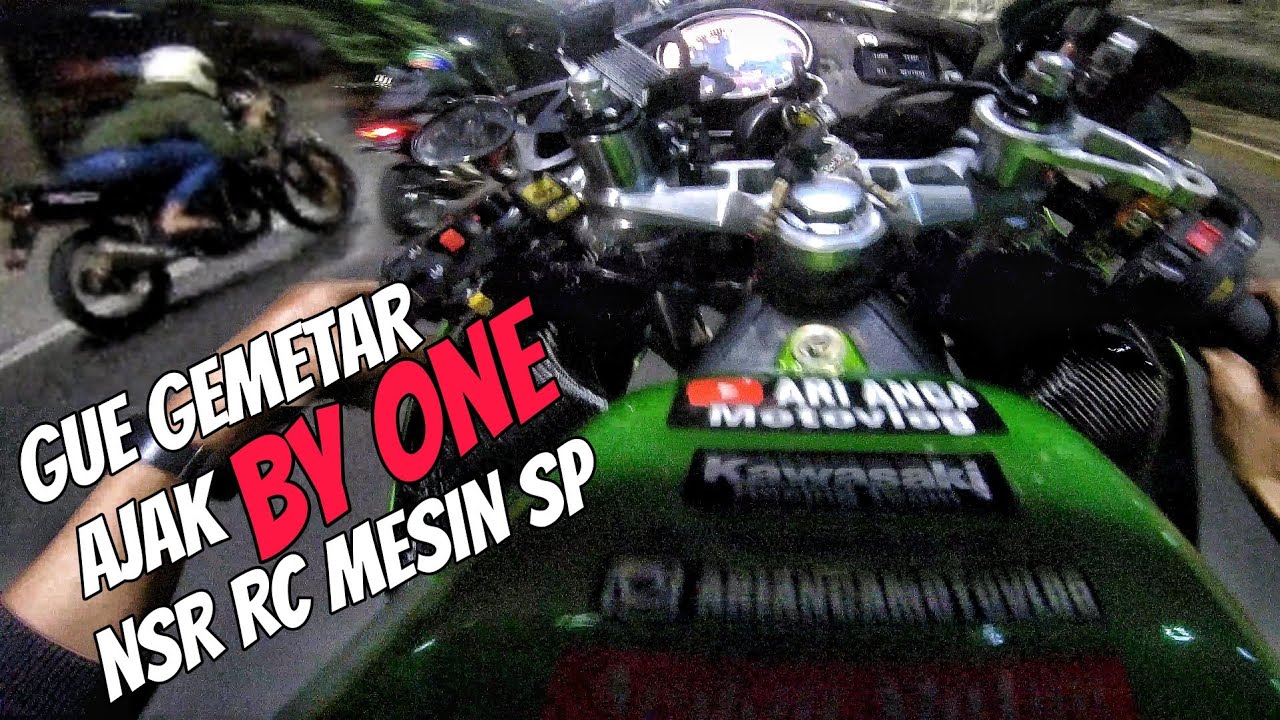BISA KENCANG GITU NJIRRR, NSR RC DALEMAN SP DIAJAK BY ONE AMA NINJA ZX, BAWAH NGANTUK ATAS NGAMUOKKK