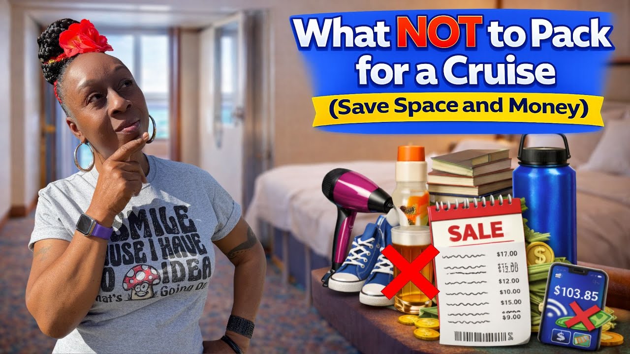 What NOT to Pack for a Cruise (Save Space and Money)