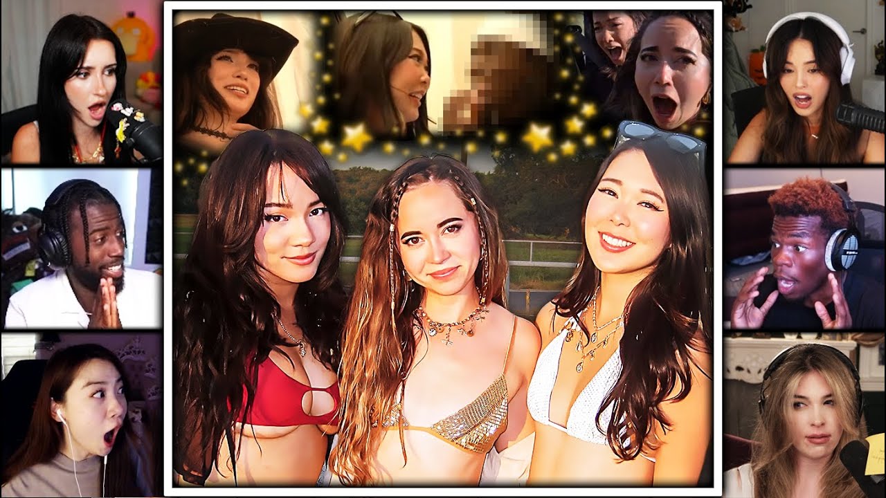 Streamers React to ALL GIRLS Road Trip & Funny Moments