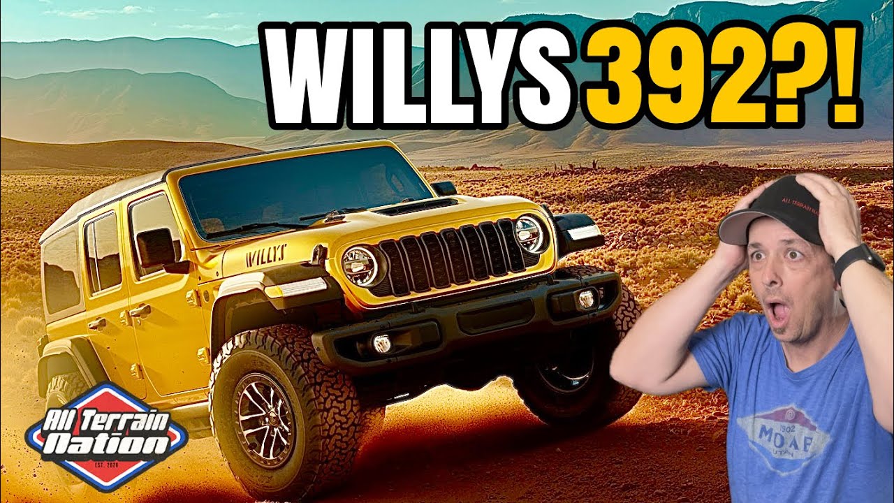 Jeep Wrangler Willys 392 — бюджетная версия 392, которая БУДЕТ существовать!