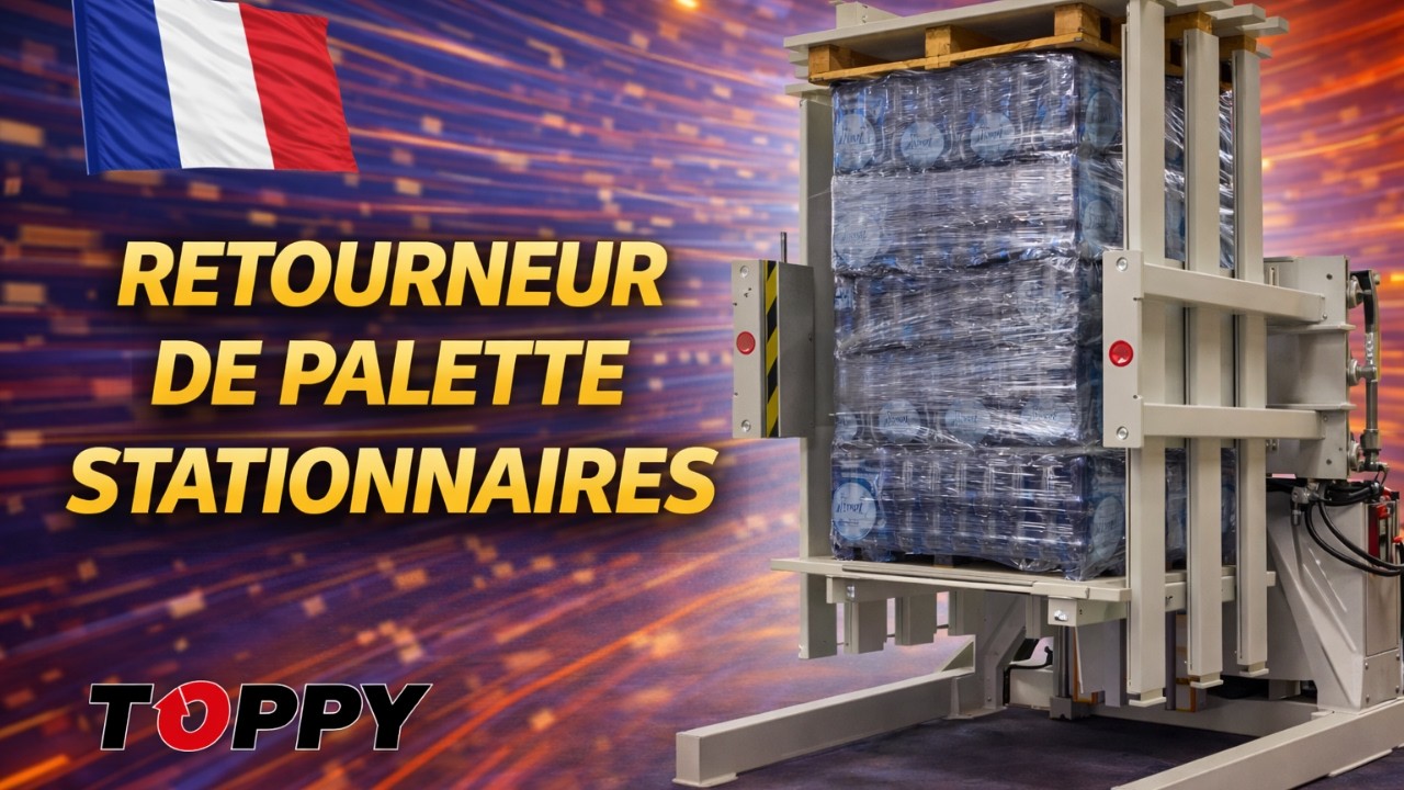 Retourneur de palettes 'Spider Inverter' (NOUVEAU BREVET 2024)