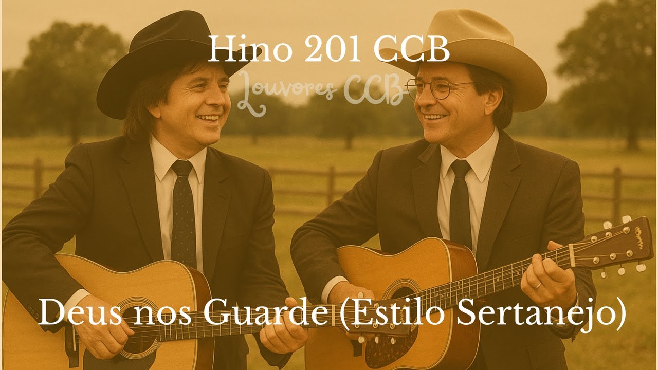 Hino 201 CCB - Deus nos Guarde (Estilo Sertanejo)