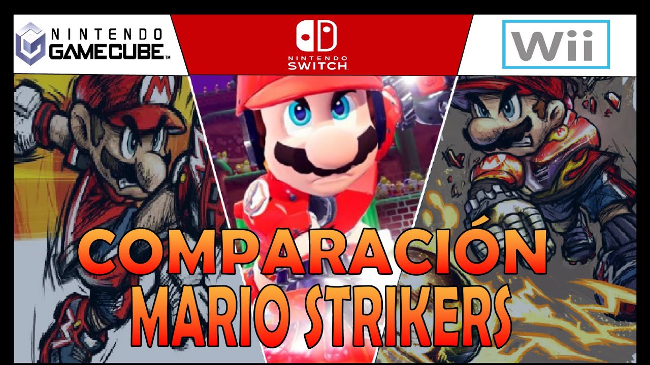 COMPARACION MARIO STRIKERS