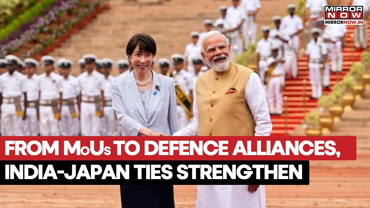 India-Japan Military Alliance Grows: Inside Their Defence Deals And Joint Exercises | WATCH