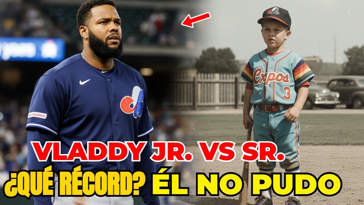 ¿Qué RÉCORD histórico romperá Vladdy Jr. que Vladdy Sr. NO pudo? | Blue Jays