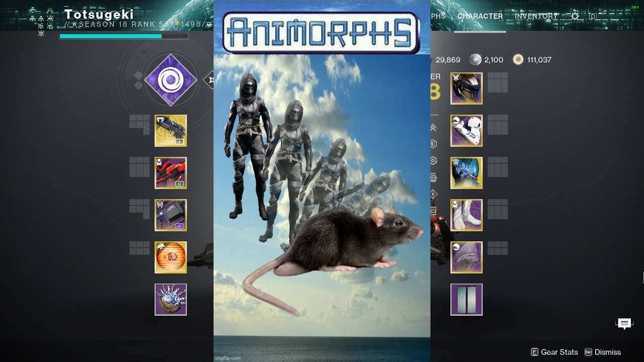 I morphed into a rat in PvP