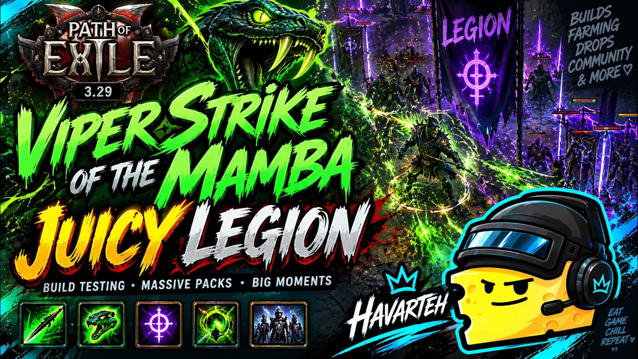 Testing Viper Strike of the Mamba in JUICY LEGION | PoE 3.29