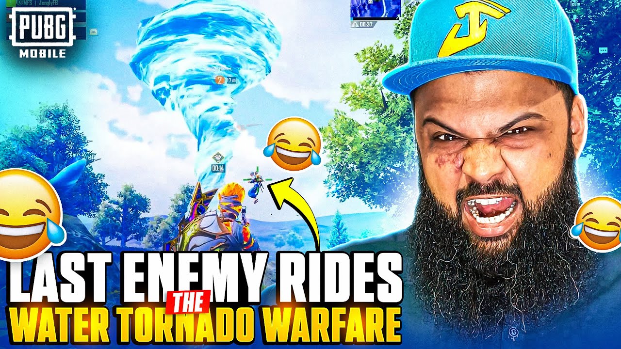 Last Enemy 🤣 Rides The Water Tornado Warfare  Ocean Odyssey Chicken Dinner 🏆